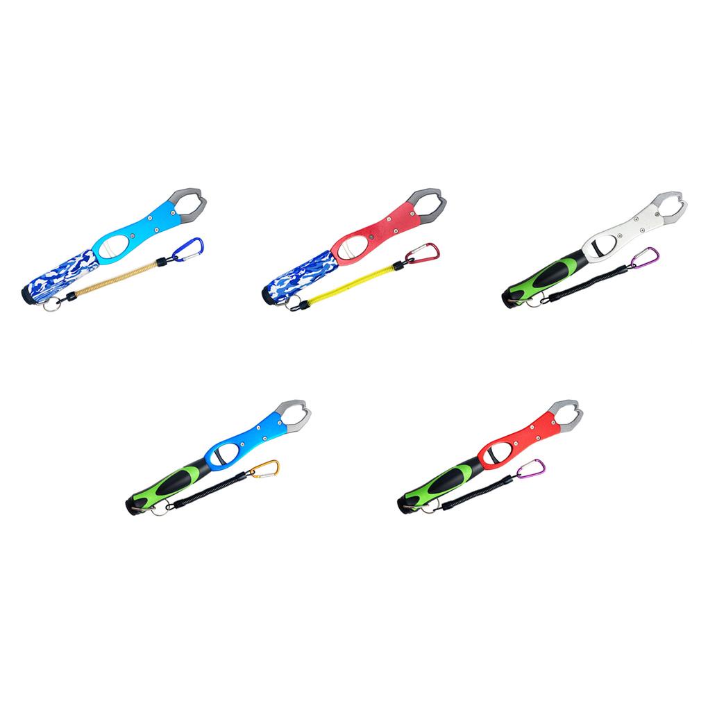 Huit Fishing Gripper Lip Grip Grabber Alat Dengan Lanyard Holder Pegangan Penjepit Kokoh Tahan Lama Grab Control Hook Remover