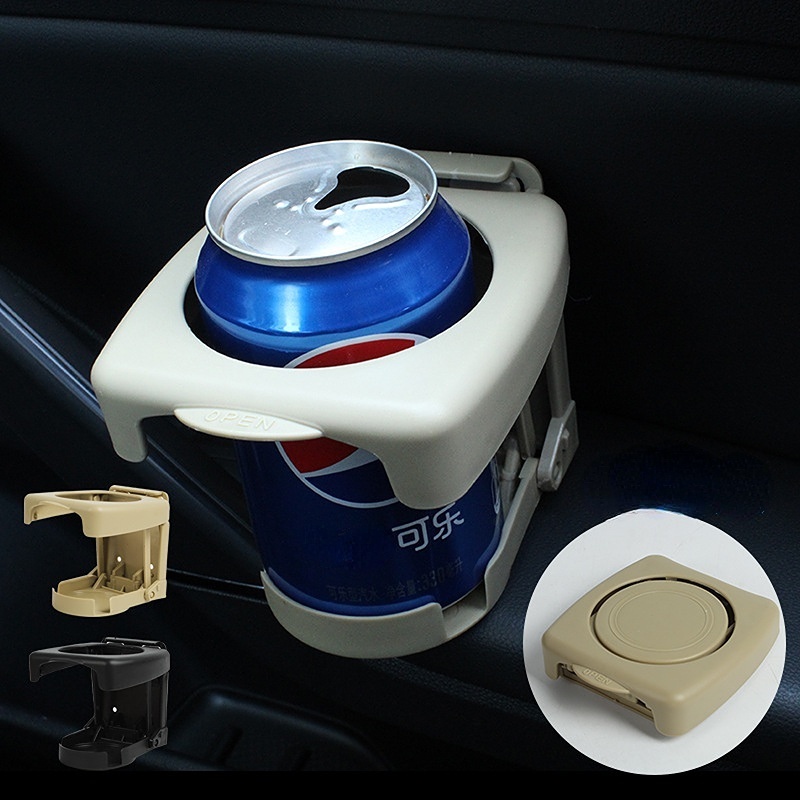 3warna Tempat Gelas Air Mobil Drink Cup Holder Car Universal Lipat Tempat Cangkir Air Outlet Tempat Minuman Aksesoris Interior Mobil