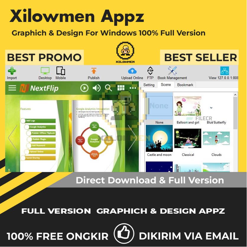 [Full Version] Next FlipBook Maker Pro Design Graphics Lifetime Win OS