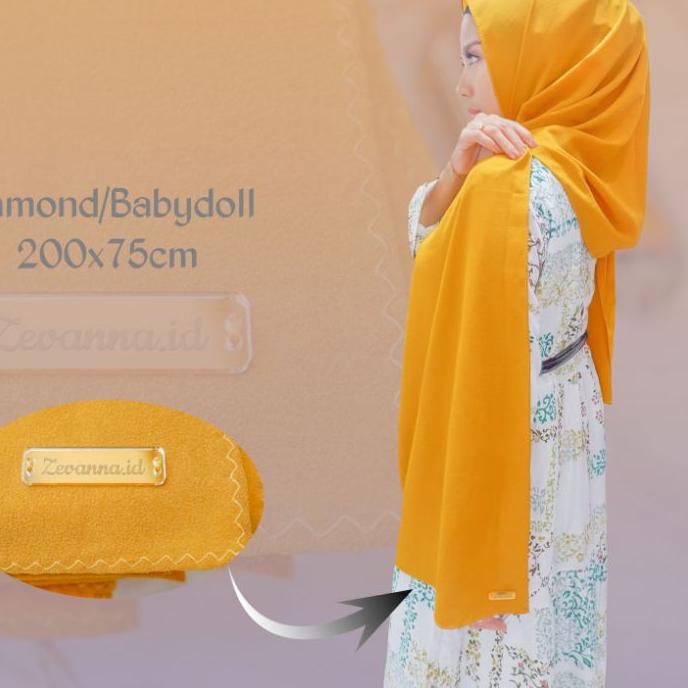 ● PREMIUM Pashmina 200x75cm || jilbab pashmina ceruty babydoll/diamond ✫