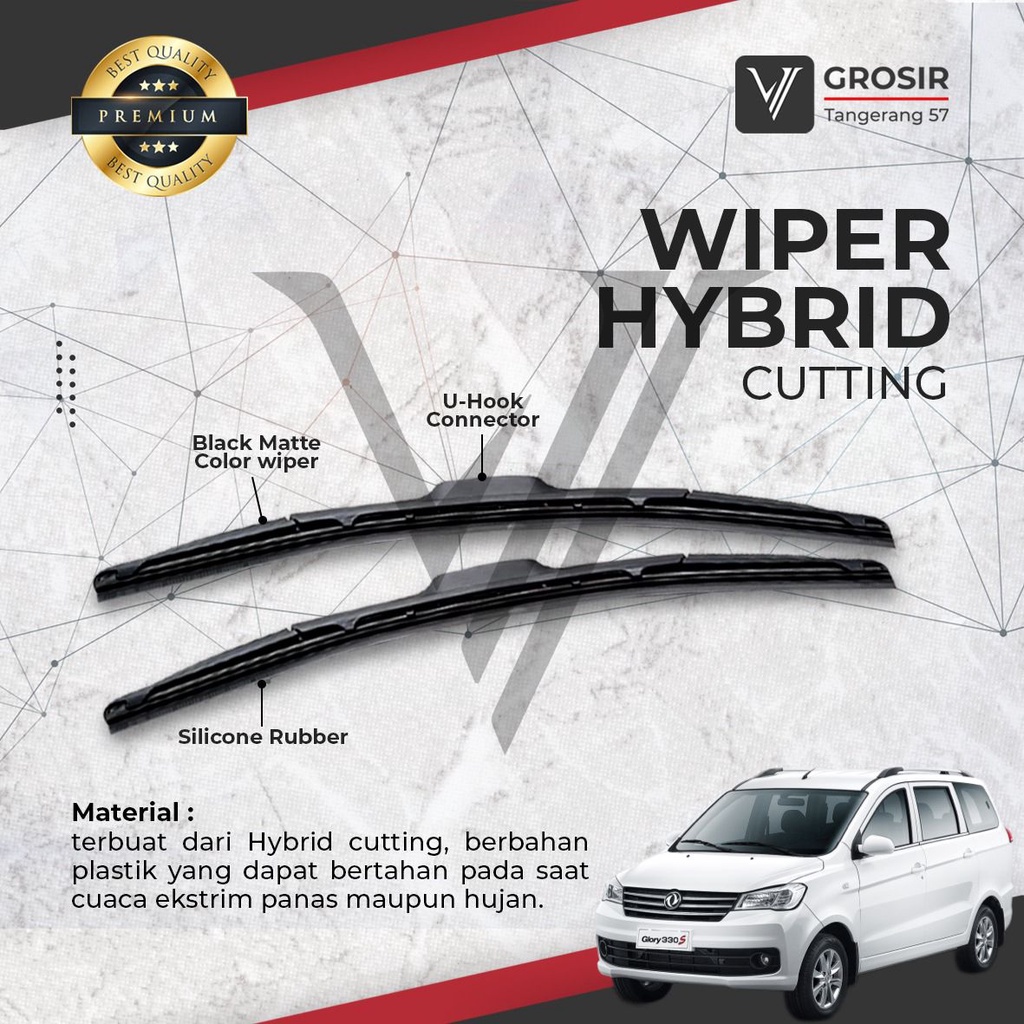 WIPER Dfsk Glory 330Dfsk Glory 330 HYBRID 2 PCS