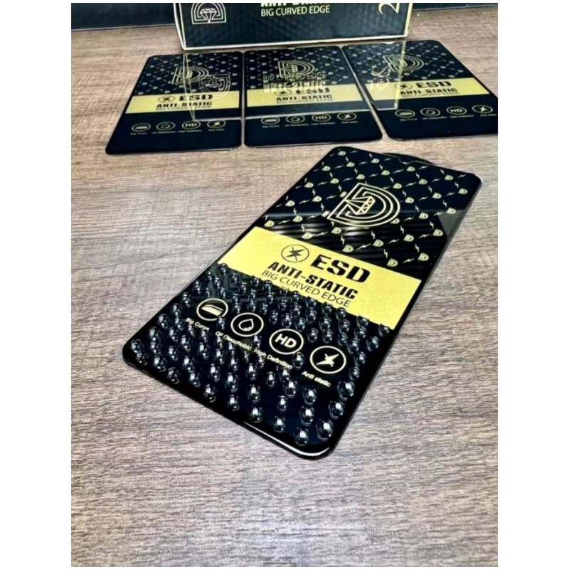 (TG GLASS ESD)- tempered glass anti STATIC premium full layar realme 5 5i 10 7 PRO c3 c11 c12 c15 c21y c30 c33 c31 c35 5pro 3pro 3 2 2pro 8i 8 9pro+ c17 c20 c25 c21t xt 7pro c21 7 7i