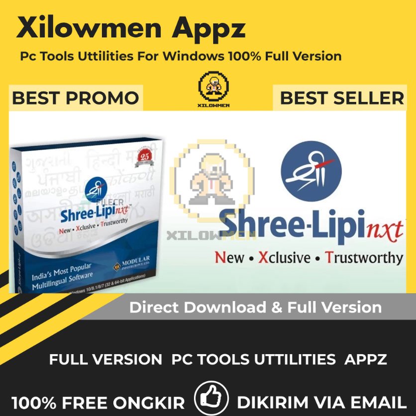 [Full Version] Modular InfoTech Shree-Lipi NXT Pro PC Tools Software Utilities Lifetime Win OS