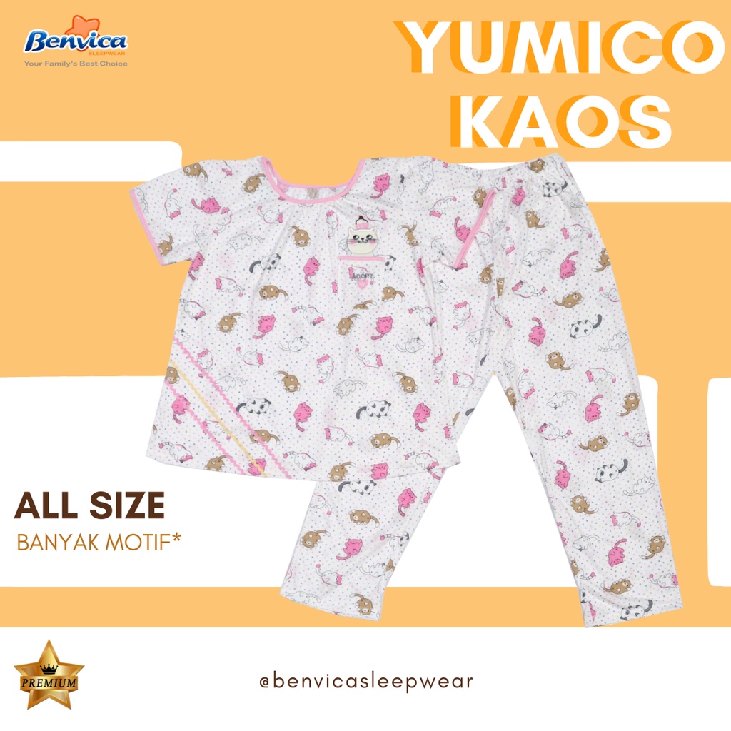 BAJU TIDUR CELANA PANJANG PREMIUM YUMICO - B