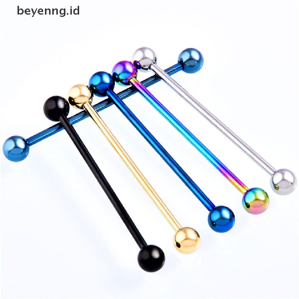 Beyen Surgical Steel Industrial Bar Scaffold Ear Barbell Ring Wanita Perhiasan Bedah Baja Industrial Bar Scaffold Ear Barbel Cincin Wanita Perhiasan2018 Bedah Baja Industrial