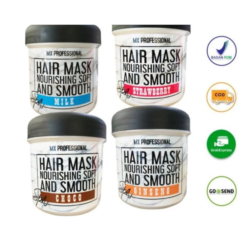 MX Profesional Masker Rambut Hair Spa Hair Mask 500gr Smooth