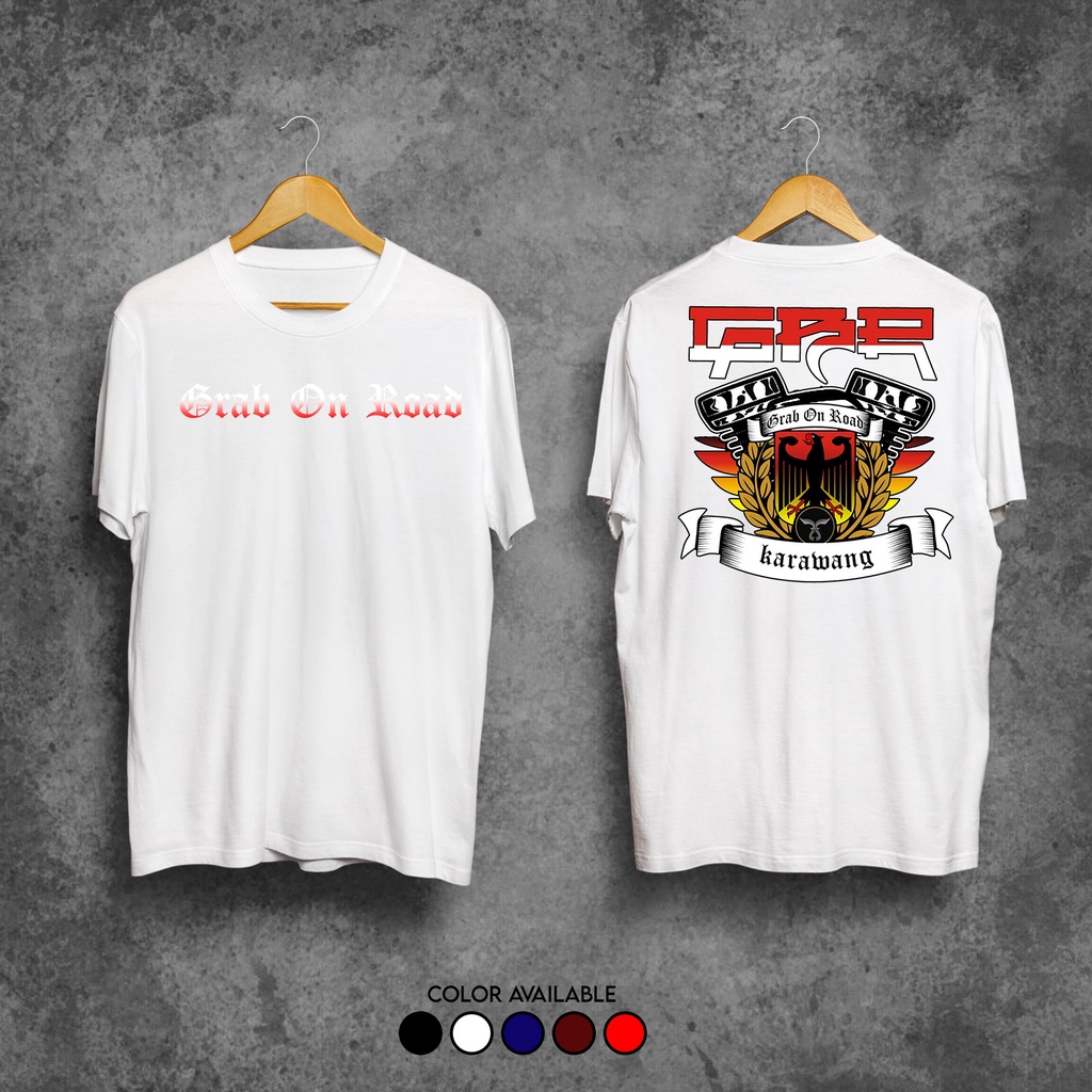 BAJU KAOS GBR GRAB ON ROAD #GBR #GRABONROAD