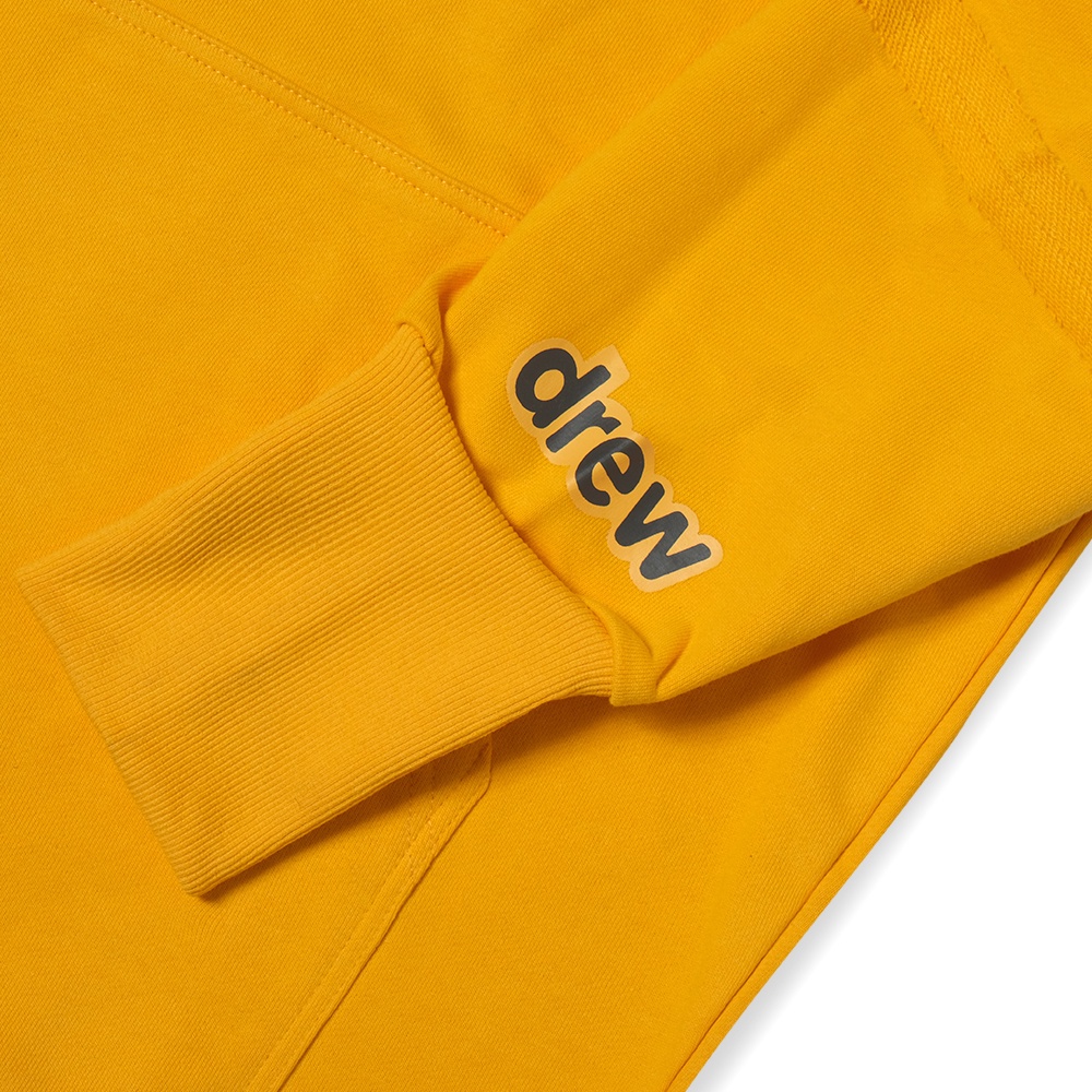 Drew House Mascot Deconstructed Hoodie Yellow