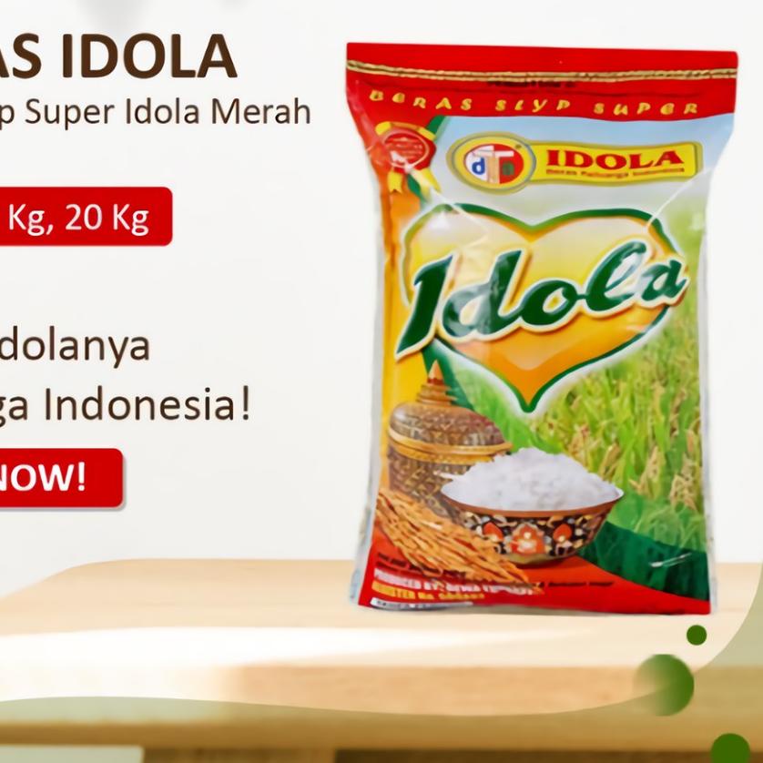 

♥ Beras Online - Beras Idola 5kg Beras Pulen Beras Putih ✶