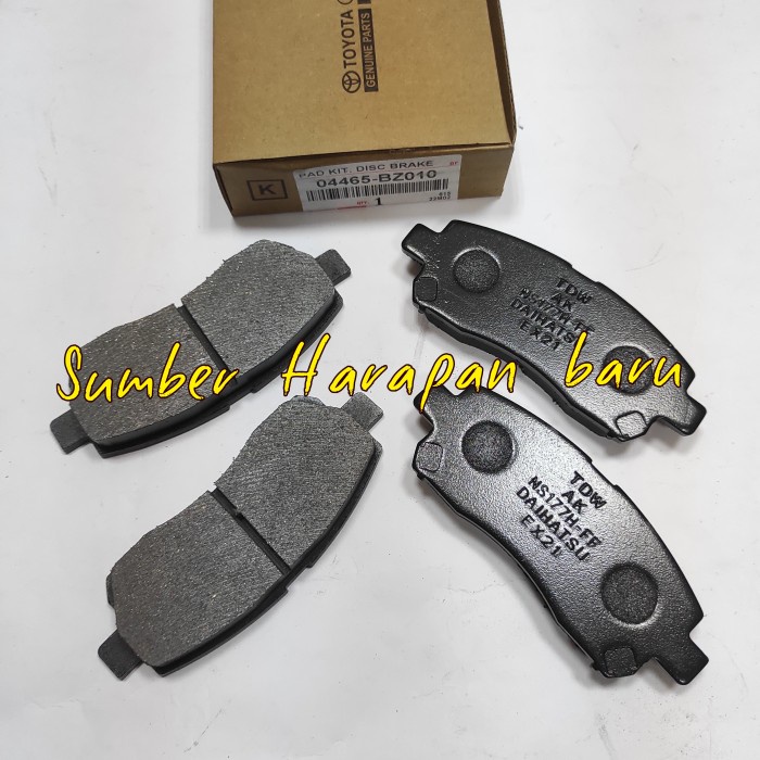 Brake Pad Kampas Rem Depan Grand New Avanza Great Xenia All New 1Set Kode 044