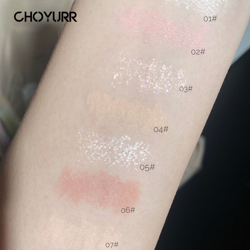 【COD】Eye Shadow / EyeLiner / Lying Silkworm Kombinasi Sparkling Matte  Natural Berkilau Mencerahkan Highlighter Perona Mata Kosmetik Stik Riasan Mata-CH