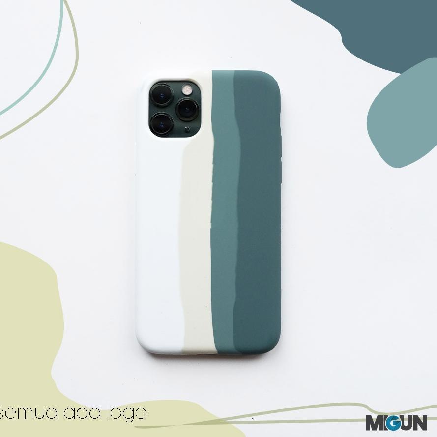 ☺ Original Stripe Midnight Green Case - FULL COVER - Iphone 6 7 8 6+ 7+ 8+ X XR XSMAX 11 PROMAX ◙