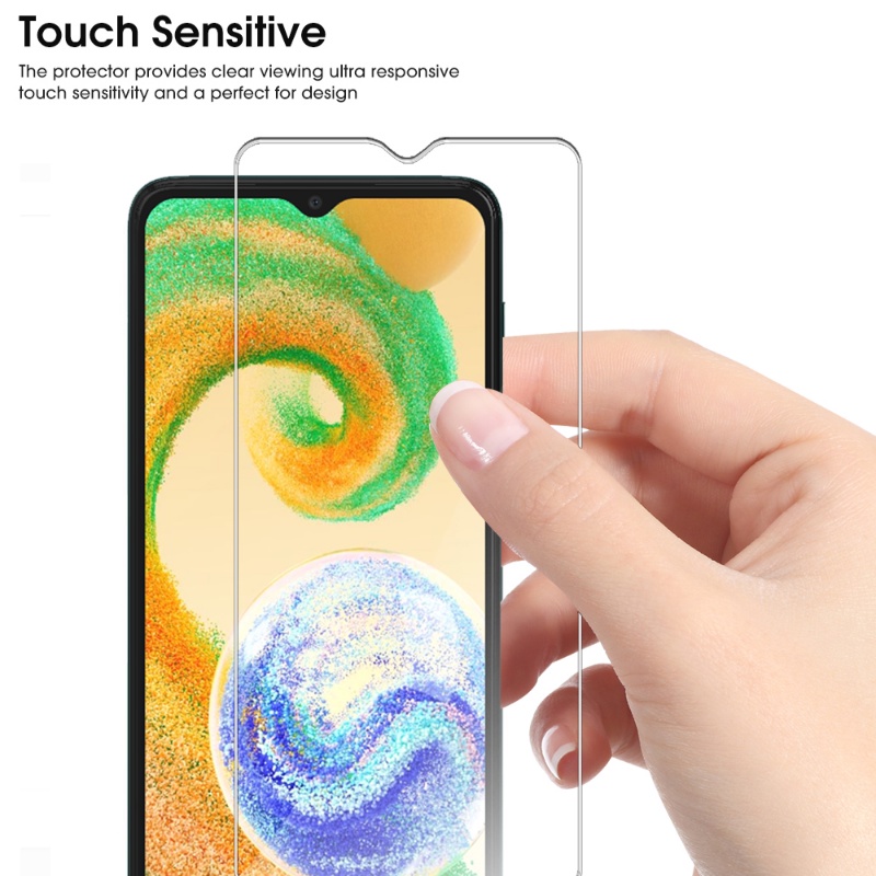 Cakupan Penuh Aksesori Perlindungan Ponsel Tangguh Tempered Glass Screen Film Phone Protection Front Film Soft Hydrogel Film Untuk Galaxy A04/A04s/A04 Core/A04e