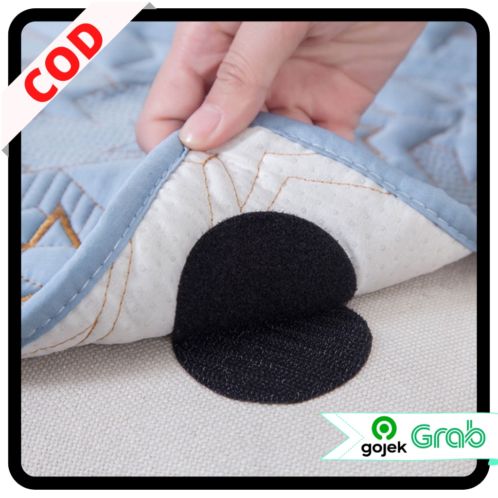 KAISSO - [5PCS] PEREKAT KARPET SELIMUT KESET / PERAKAT DUA SISI MULTIFUNGSI / PERKAT ANTI SLIP ANTI CURLING