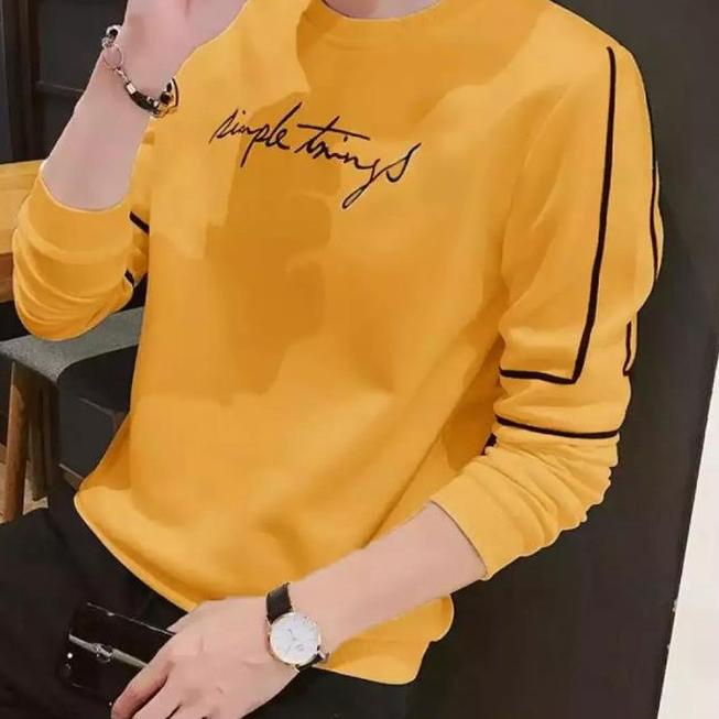 ♣ KAOS PRIA / KAOS PRIA LENGAN PANJANG / KAOS COWOK MODEL TERBARU KOREA / KAOS PRIA KEREN / BAJU KAO