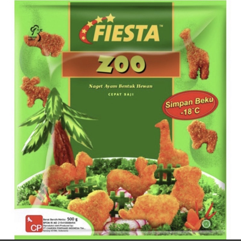 Fiesta Chicken Nugget Zoo