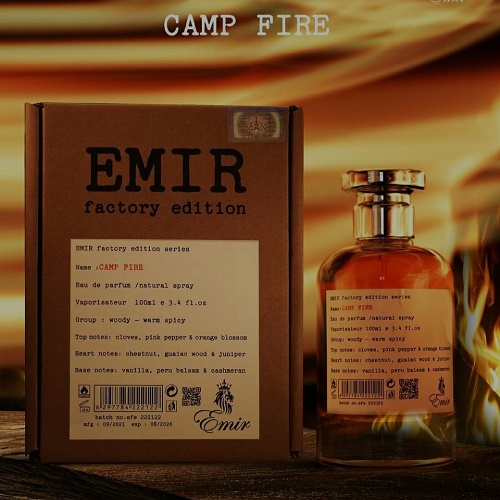 Emir Factory Edition Camp Fire For Unisex EDP 100ml