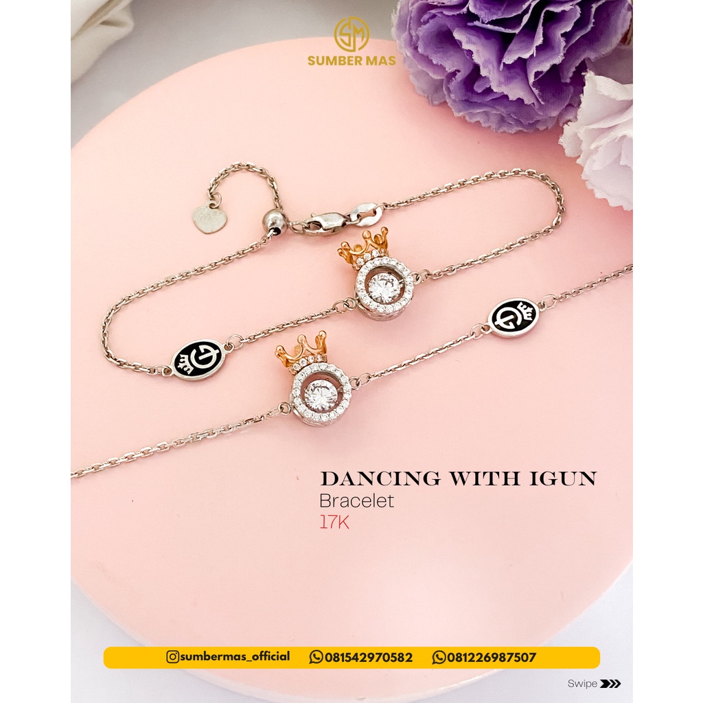 DANCING WITH IGUN BRACELET 17K - SUMBER MAS