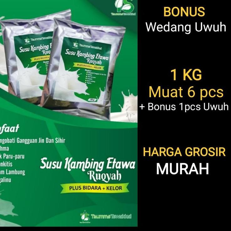 

HOT Susu kambing Etawa Ruqyah plus bidara kelor