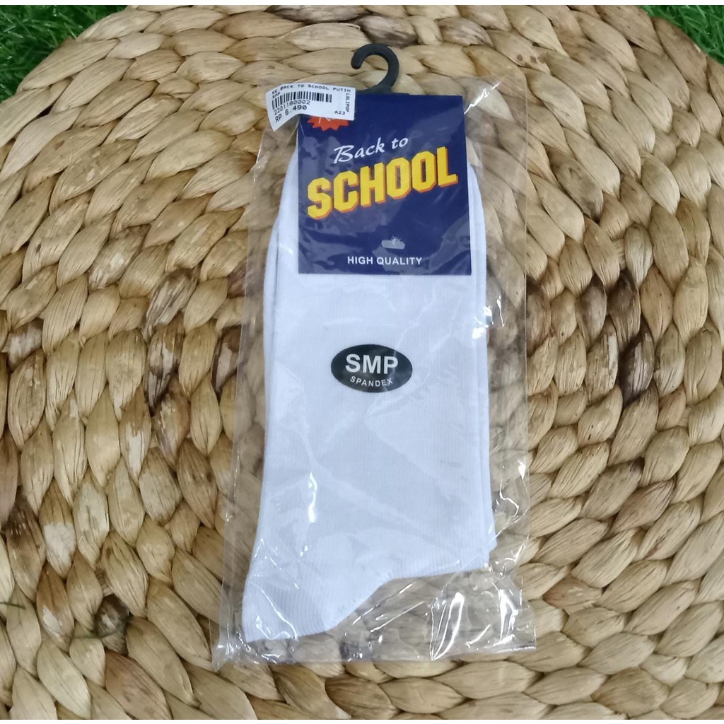 Kaos Kaki Sekolah  Putih SD SMP SMA