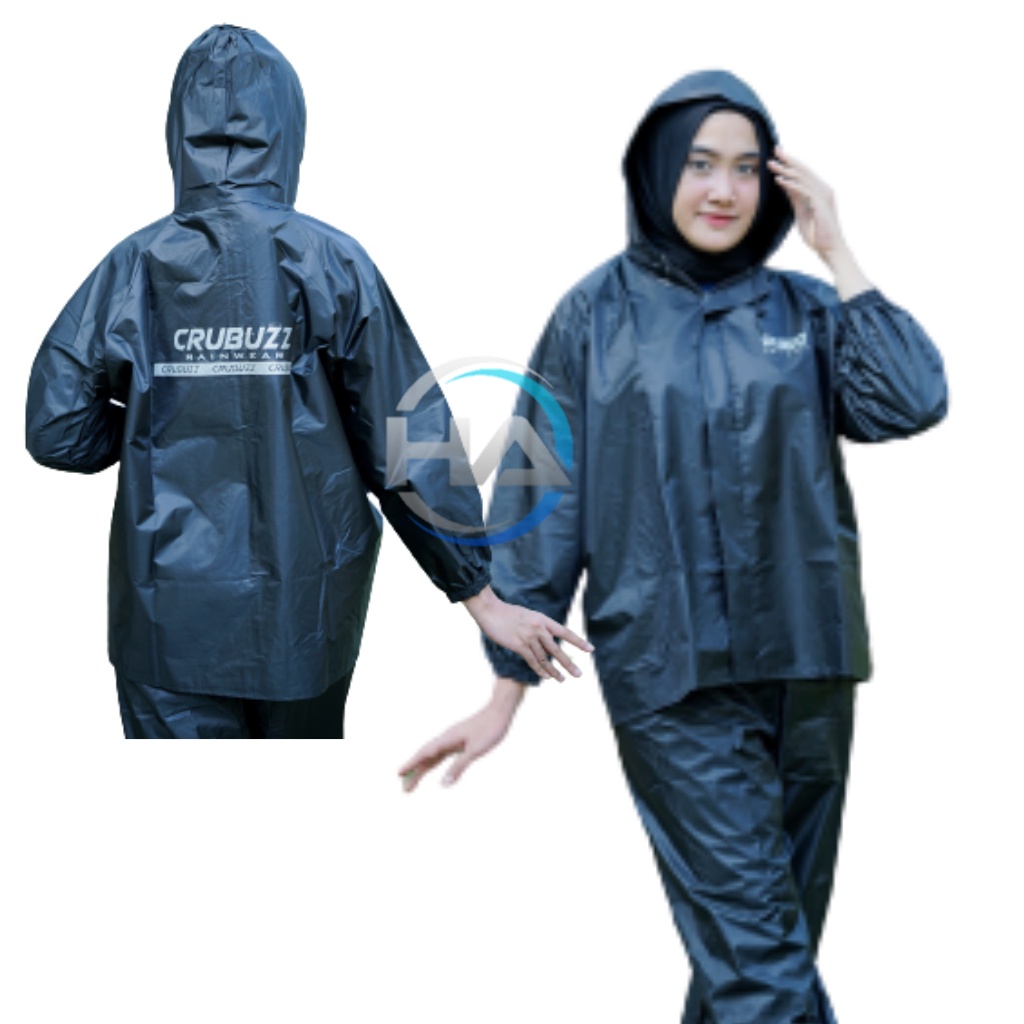 AKULA Jas Hujan Raincoat Pria Wanita Terbaik Anti Rembes