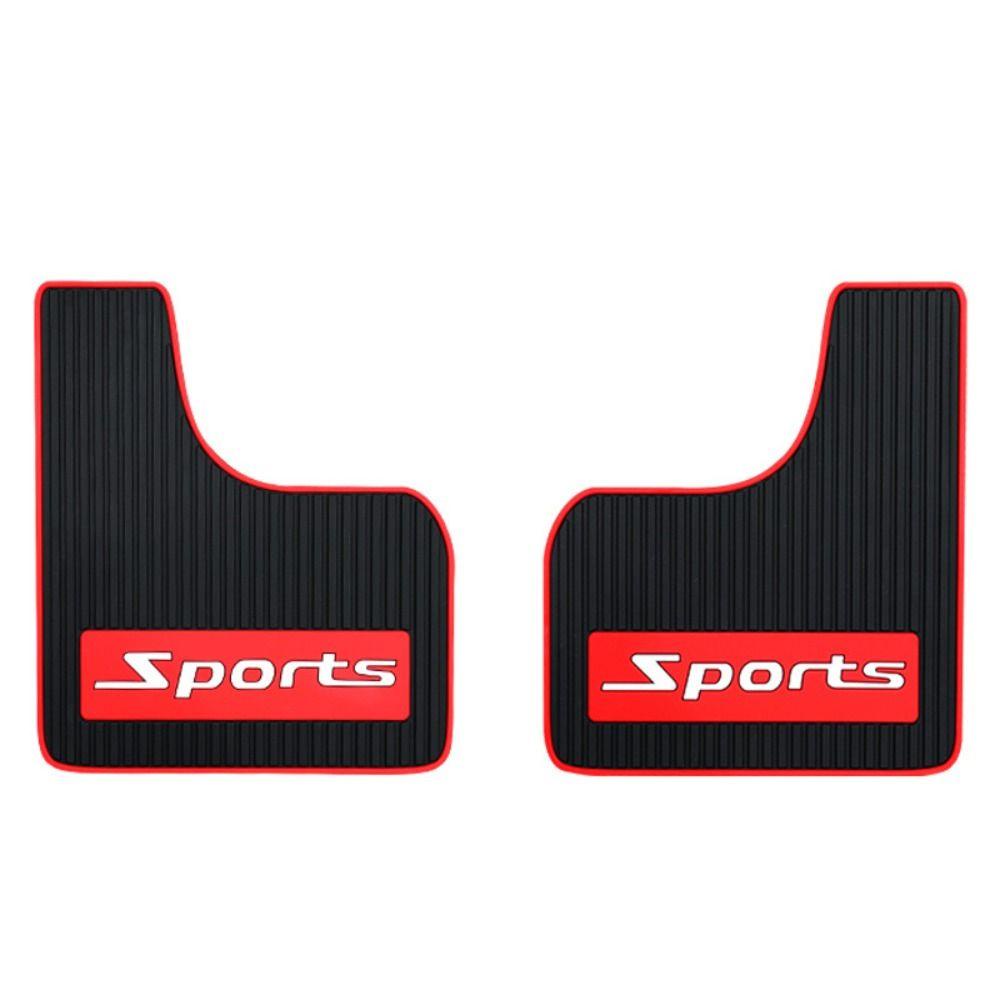 LANFY Flaps Lumpur Mobil Rally Armor Universal Fender Depan Belakang Set Ada Benturan Belakang Mud Guard Mudflaps