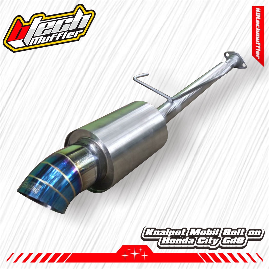 Knalpot Mobil Bolt on Honda City Gd8 Best series