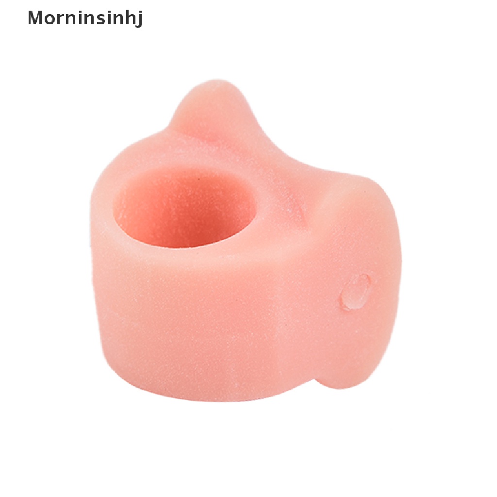 Mornin 1pasang Silicone Gel Toe Spacer Separator Perata Spreader Bunion Pereda Nyeri id