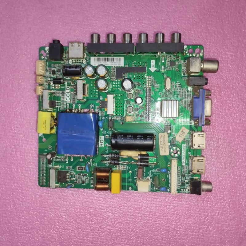 mainboard mobo motherboard mesin mb tv led Polytron PLD32D1500