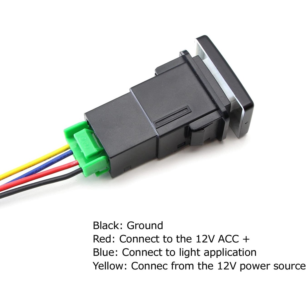 switch foglamp + socket kabel