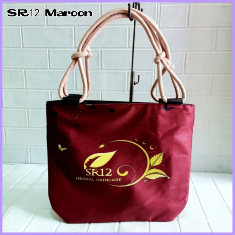 Totebag SR12 / Tas Tote printing tali sumbu by zellshop