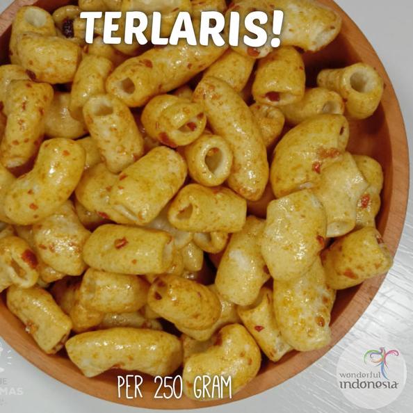 

☃ MAKARONI BUMBU RUJAK PEDAS MANIS 1 KG / MAKRONI RUJAK / MACARONI RUJAK / ♠