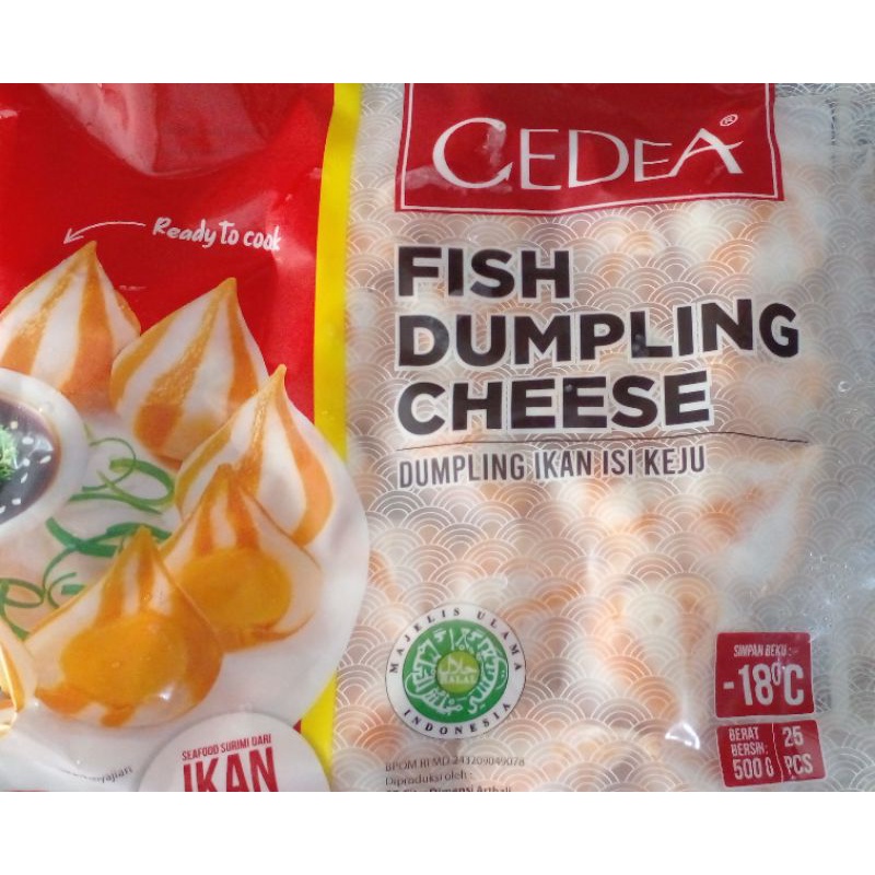 

Cedea dumpling cheese dumpling isi keju 500 g