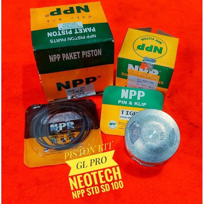 PISTON KIT SET GL PRO NEOTECH KEH 0VZ 125,150,175,200NPP-BOYRENK RWCING