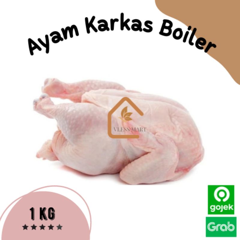 

Ayam Broiler Karkas / Utuh 1 Kg // Ayam segar bestchicken