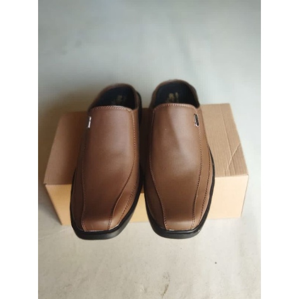 Sepatu selop pantofel pria sepatu formal pria tanpa tali sepatu sandal pria bustong pantopel slop pria