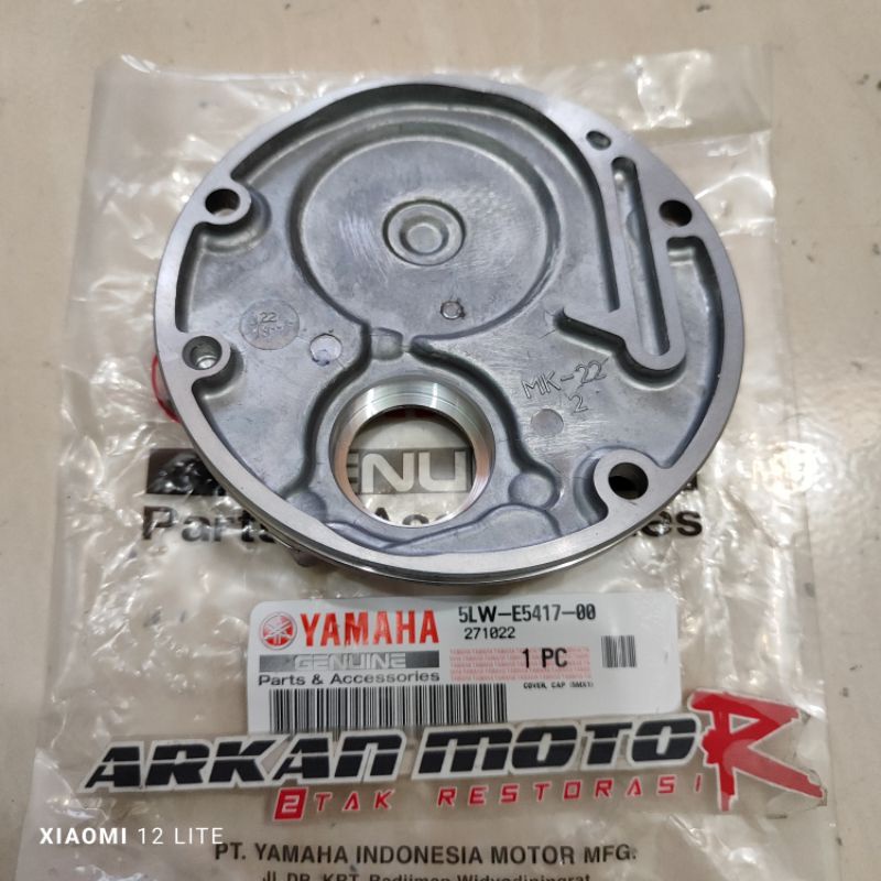 TUTUP MAGNET COVER POMPA OLI MIO SPORTY SMILE NOUVO ORIGINAL YAMAHA