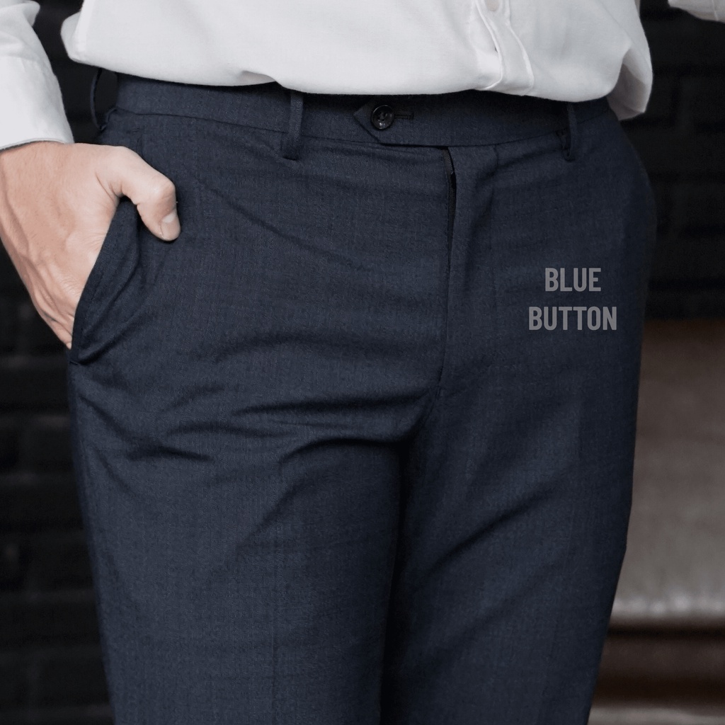 BlueButton Smart Trouser Ankle Pants Supreme - Navy