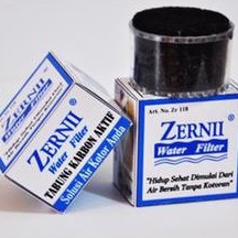 Zernii Refill Karbon Filter Air - Isi Ulang Karbon Aktif untuk Penjernih Air Keran