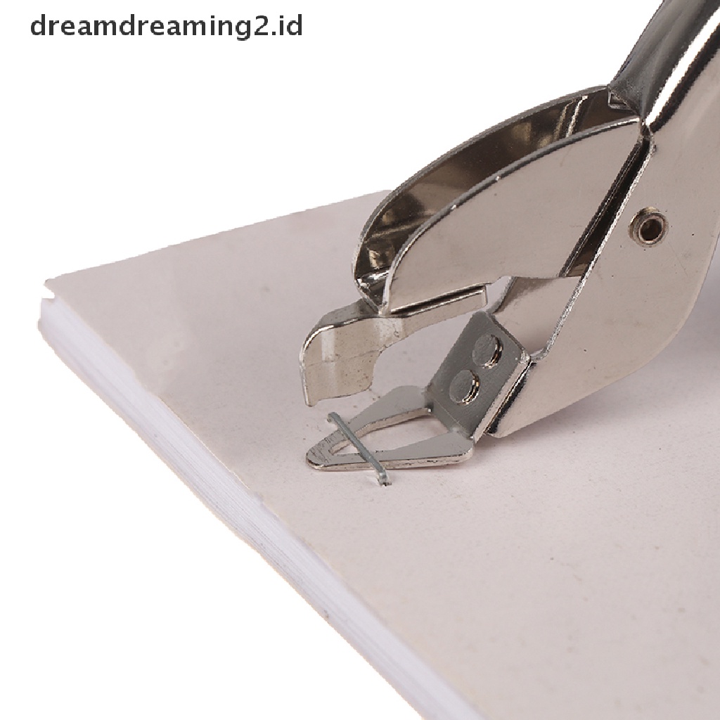 (dream) 1pcs Heavy Duty Metal Staple Remover Nail Puller Extractor Alat Pengikat Stapler  .