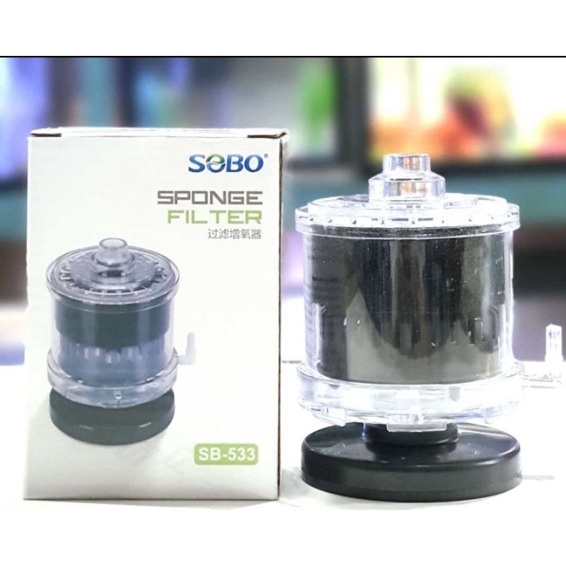 Sponge filter aquarium Bio sponge biofoam filter aquarium Sobo SB-533