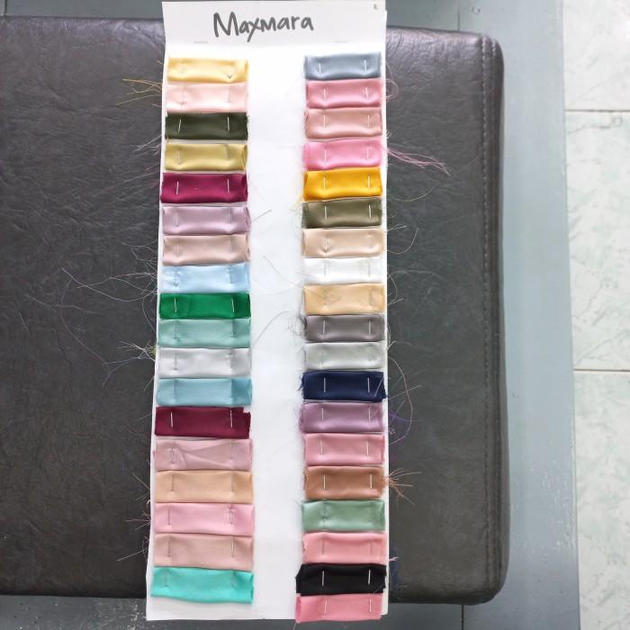 Kain Satin Maxmara Meteran Polos 018