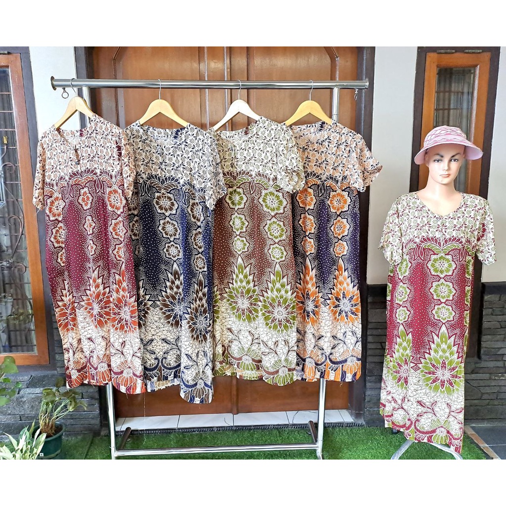 Daster Pekalongan Motif Toraja Rayon