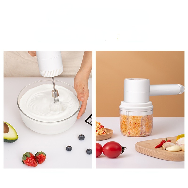 Mini chopper blender portable penggiling bumbu daging &amp; sayur/food processor