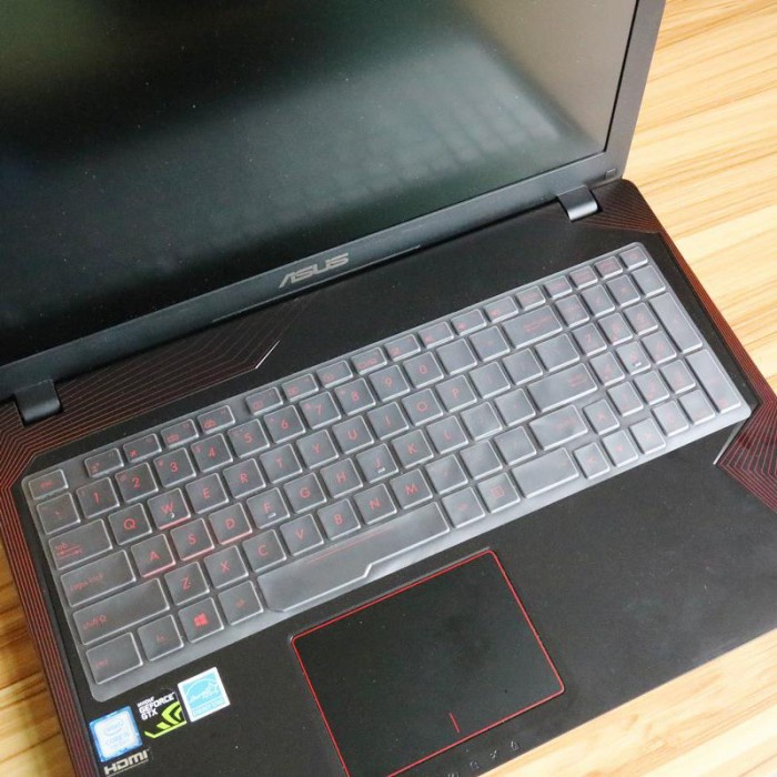 

[[JNT COD]] keyboard protector For Asus ROG 15.6" GL553VD GL553VE FX53VD FX53V - Transparan