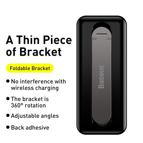 Stand Baseus Foldable Phone Bracket Holder Stand Lipat Hp Breket - Luxz
