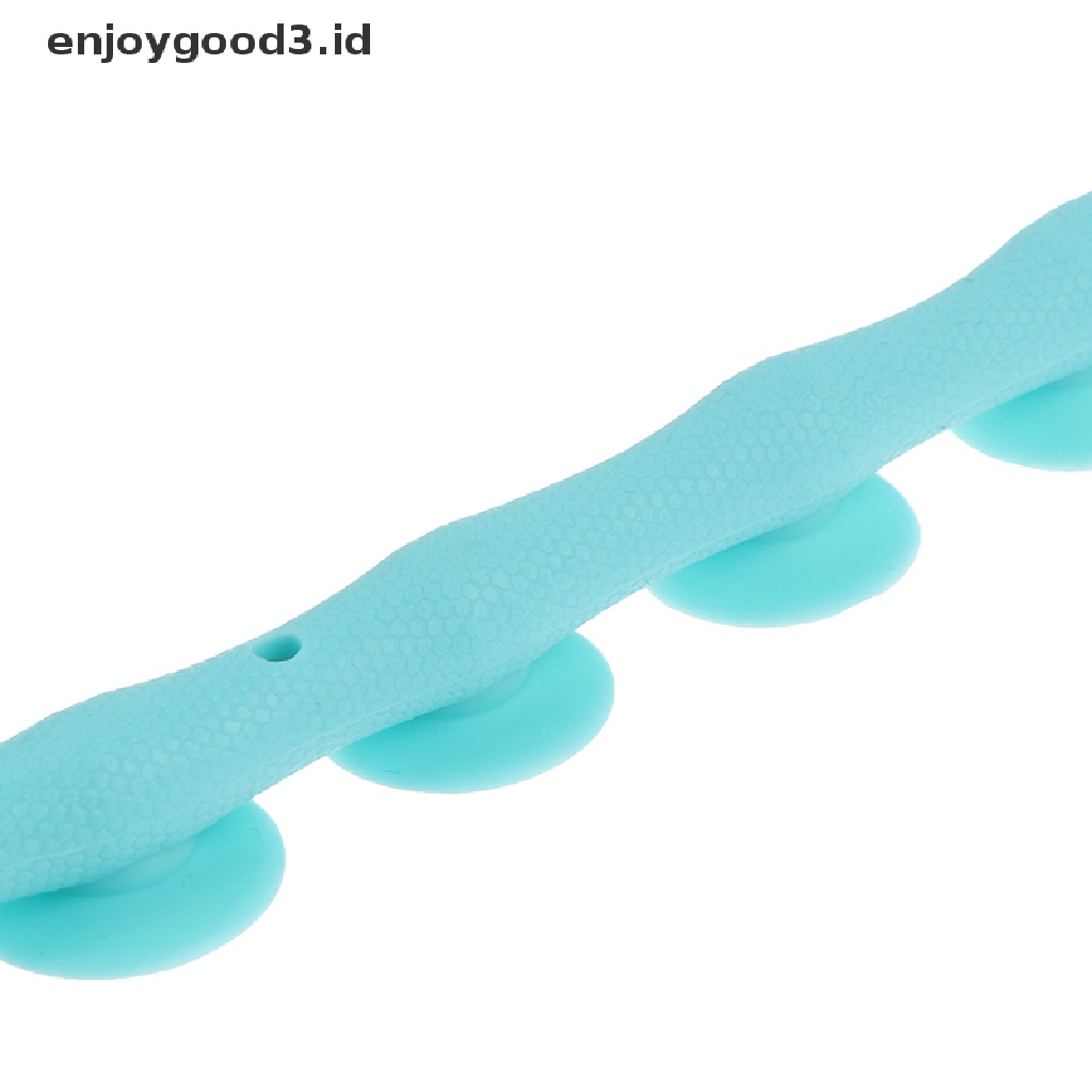 [Rready Stock] Cute Caterpillar Lazy Mobile Phone Holder Cacing Fleksibel Telepon Suction Cup Stand (ID)