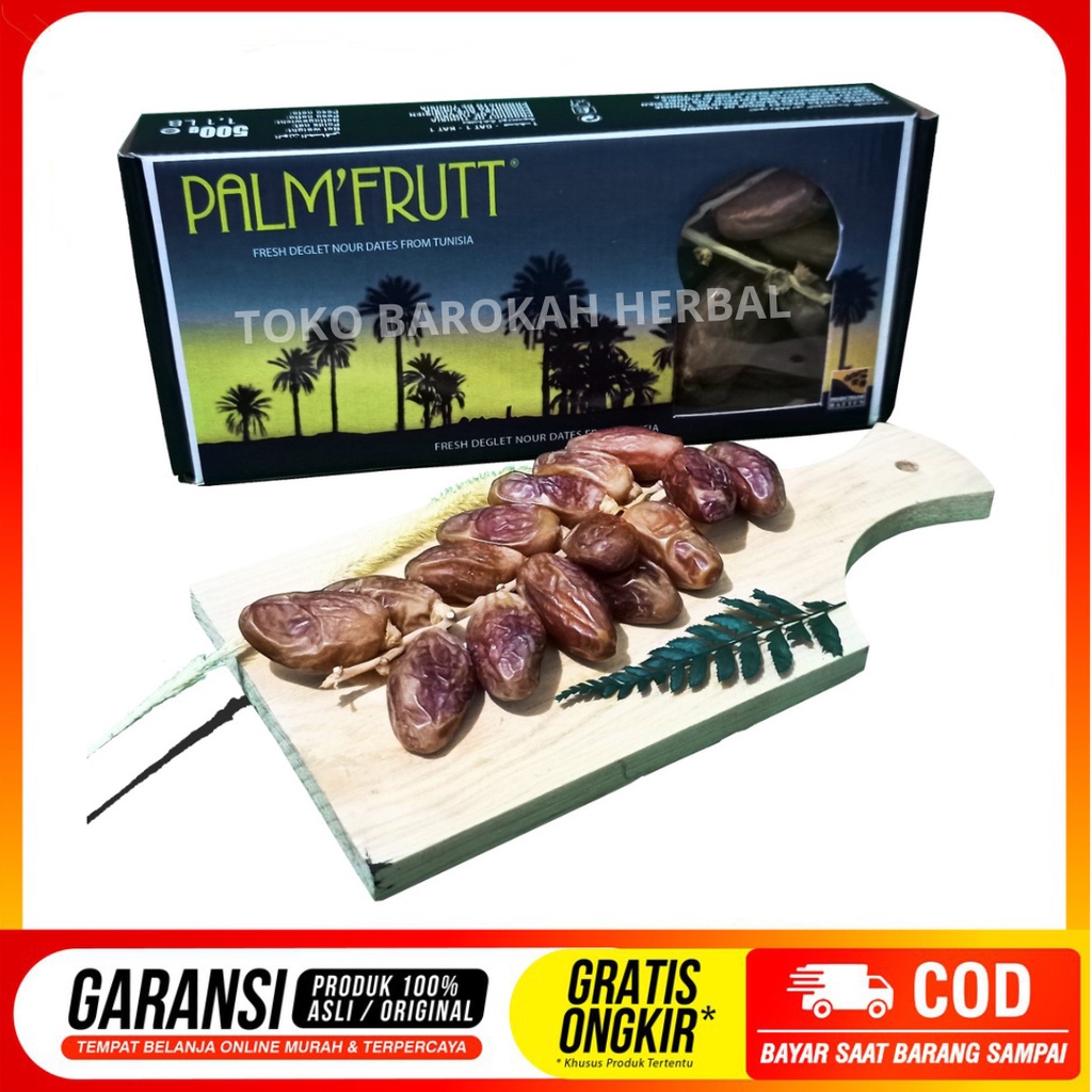 

Kurma Tangkai Tunisia Palmfrutt 500gr Original