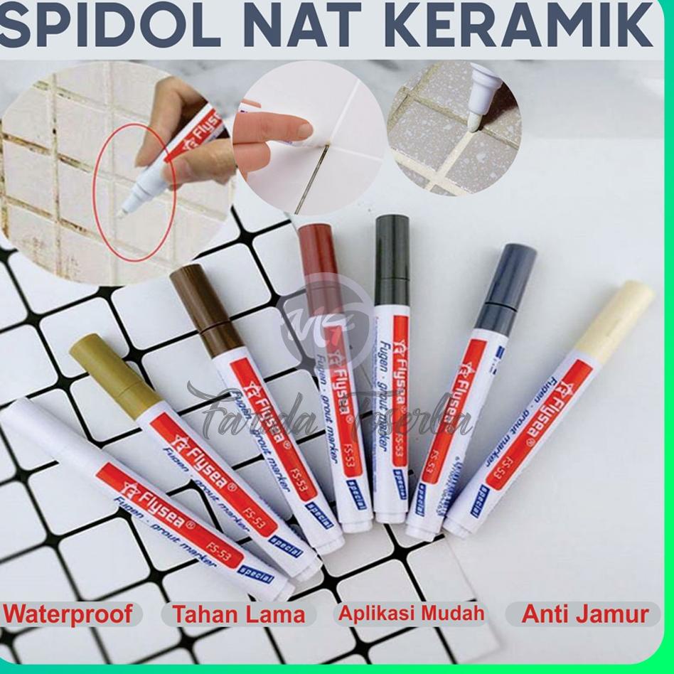 

Original ORIGINAL Spidol Nat Keramik - Tile Grout Marker Tile Reform murah