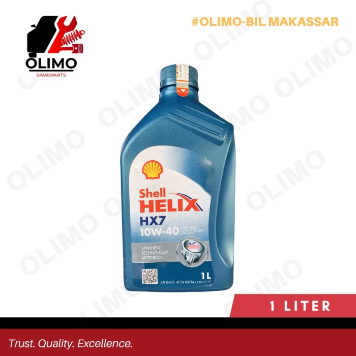 OLI SHELL HELIX HX7 10W 40W - 1 Liter